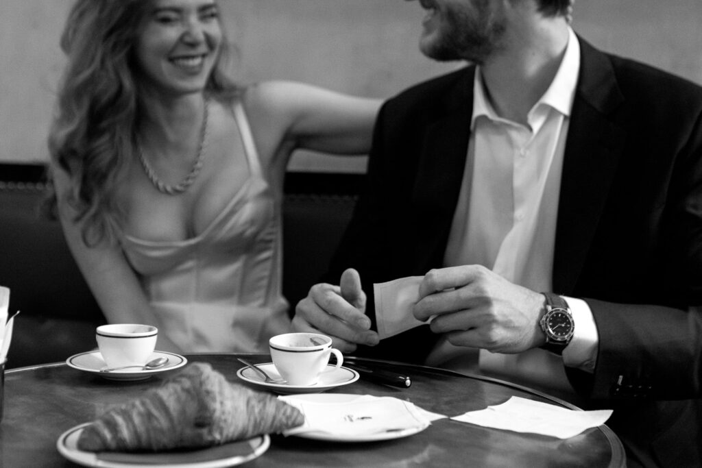 coppia al caffe milanese